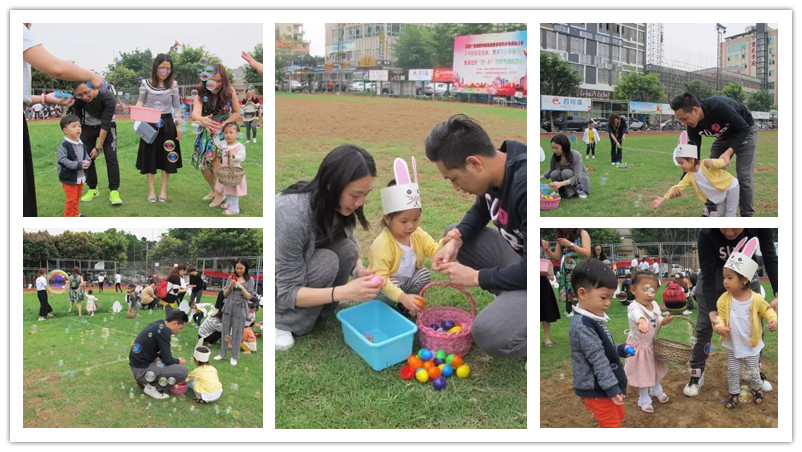 BBunion国际早教顺德中心活动花絮：小兔子寻彩蛋